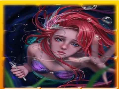 Mermaid Ariel Princess Jigsaw Puzzle – kostenloses Online-Spiel
