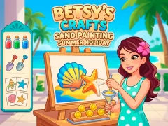 Betsy's Crafts Sand Painting Summer Holiday – kostenloses Online-Spiel