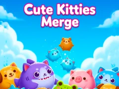 Cute Kitties Merge – kostenloses Online-Spiel