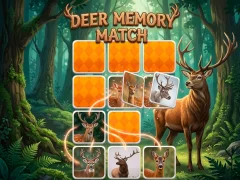 Deer Memory Match – kostenloses Online-Spiel
