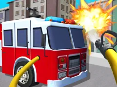 Fire Truck Driving Simulator – kostenloses Online-Spiel