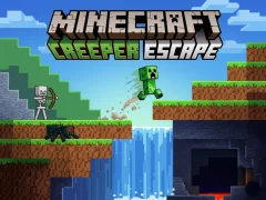 Minecraft Creeper Escape – kostenloses Online-Spiel