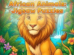 African Animals: Jigsaw Puzzles – kostenloses Online-Spiel
