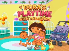 Dora the Explorer Dora's Playtime with the Twins – kostenloses Online-Spiel