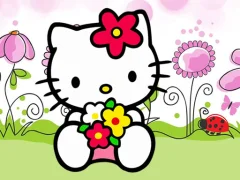 Hello Kitty Jigsaw – kostenloses Online-Spiel