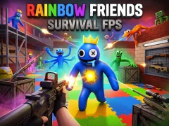 Rainbow Friends Survival FPS – kostenloses Online-Spiel