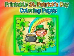 Printable St Patricks Day Coloring Pages – kostenloses Online-Spiel
