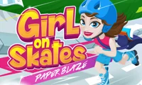 Girl on Skates Paper Blaze – kostenloses Online-Spiel