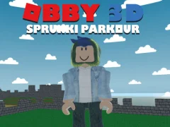 Obby 3D Sprunki Parkour – kostenloses Online-Spiel