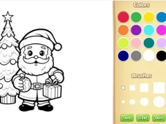 Christmas Coloring Book For Kids – kostenloses Online-Spiel