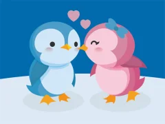 Cute Penguin Puzzle – kostenloses Online-Spiel