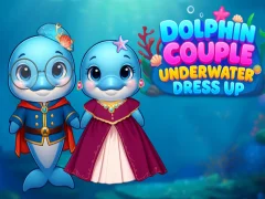 Dolphin Couple Underwater Dress Up – kostenloses Online-Spiel