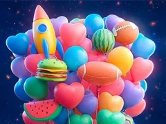 Merge 3D - Match 3 Balloons – kostenloses Online-Spiel