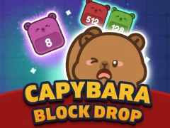 Capybara Block Drop – kostenloses Online-Spiel
