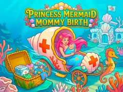 Princess Mermaid Mommy Birth – kostenloses Online-Spiel