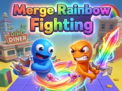 Merge Rainbow Fighting – kostenloses Online-Spiel