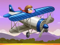Fun Airplanes Jigsaw – kostenloses Online-Spiel