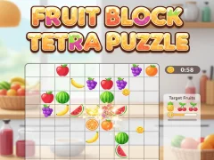 Fruit Block Tetra Puzzle – kostenloses Online-Spiel
