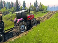 Real Chain Tractor Towing Train Simulator – kostenloses Online-Spiel