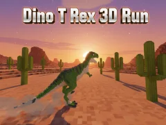 Dino T Rex 3D Run – kostenloses Online-Spiel