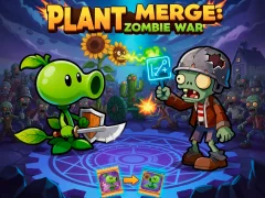 Plant Merge: Zombie War – kostenloses Online-Spiel