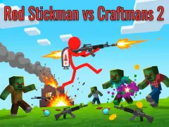 Red Stickman Vs Craftmans 2 – kostenloses Online-Spiel