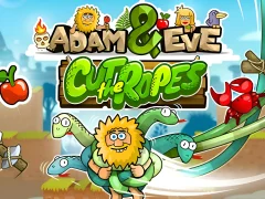 Adam and Eve: Сut the ropes – kostenloses Online-Spiel