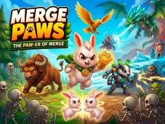 Merge Paws – kostenloses Online-Spiel