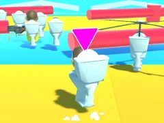 Fall Boys Skibidi Toilet – kostenloses Online-Spiel