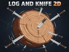 Log And Knife 2D – kostenloses Online-Spiel