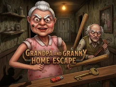 Grandpa And Granny Home Escape – kostenloses Online-Spiel