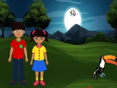 Siblings Escape From Dark Forest – kostenloses Online-Spiel
