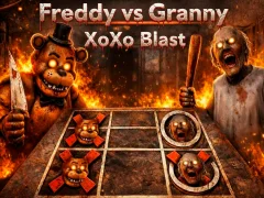 Freddy vs Granny XoXo Blast – kostenloses Online-Spiel