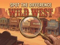 Spot The Difference Wild West – kostenloses Online-Spiel