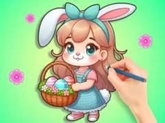 Coloring Book: Easter Eggs DIY – kostenloses Online-Spiel