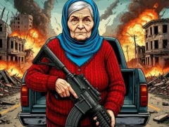 Grandma with machine-gun: Apocalypsis – kostenloses Online-Spiel