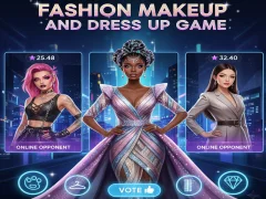 Fashion Makeup And Dress Up Game – kostenloses Online-Spiel