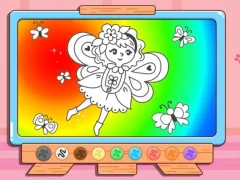 Coloring Book: Floral Dance – kostenloses Online-Spiel