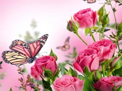 Butterflies Puzzle – kostenloses Online-Spiel