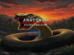 Anaconda Escape Simulator – kostenloses Online-Spiel