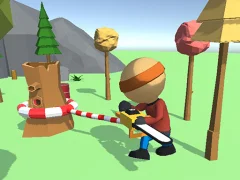 Wood Man Cutter – kostenloses Online-Spiel