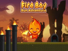 Fire Boy Run Adventure – kostenloses Online-Spiel