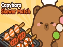 Capybara Skewer Match – kostenloses Online-Spiel