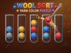 Wool Sort Yarn Color Puzzle – kostenloses Online-Spiel