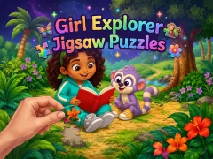 Girl Explorer Jigsaw Puzzles – kostenloses Online-Spiel