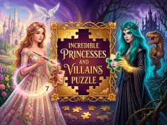 Incredible Princesses and Villains Puzzle – kostenloses Online-Spiel