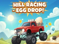 Hill Racing - Egg drop! – kostenloses Online-Spiel