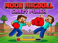 Noob Ragdoll: Crazy Punch – kostenloses Online-Spiel