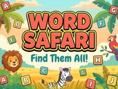 Word Safari – kostenloses Online-Spiel