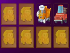 Cartoon Trucks Memory – kostenloses Online-Spiel